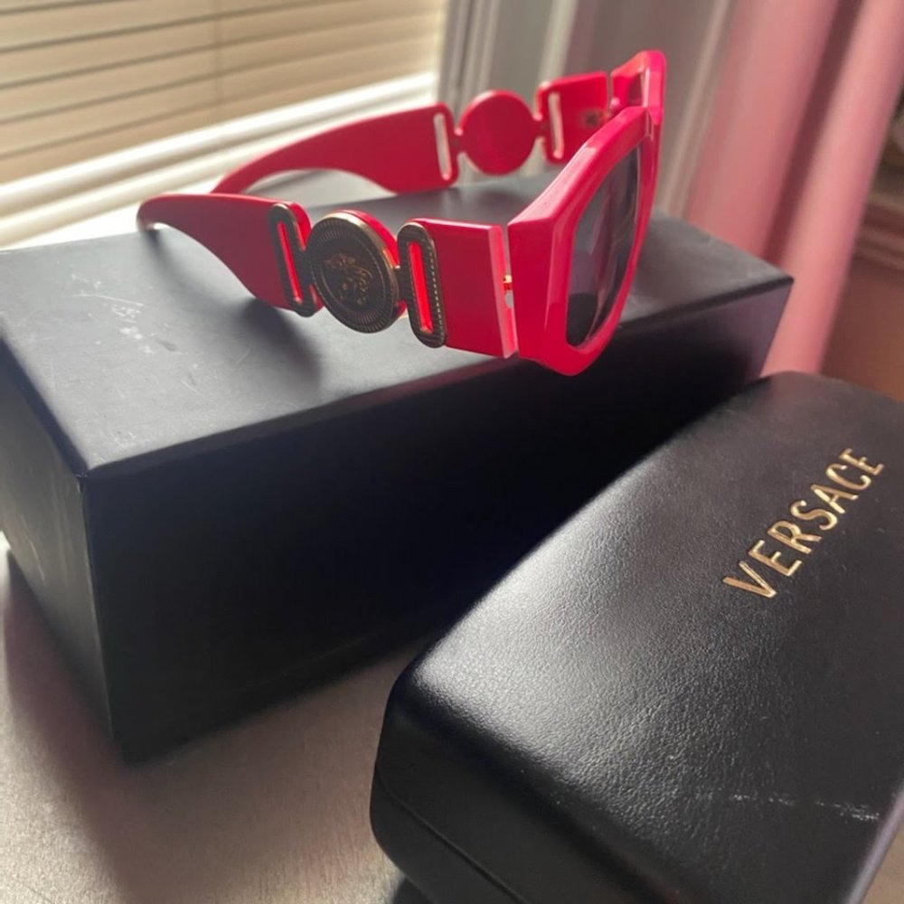 Pink Versace Sunglasses